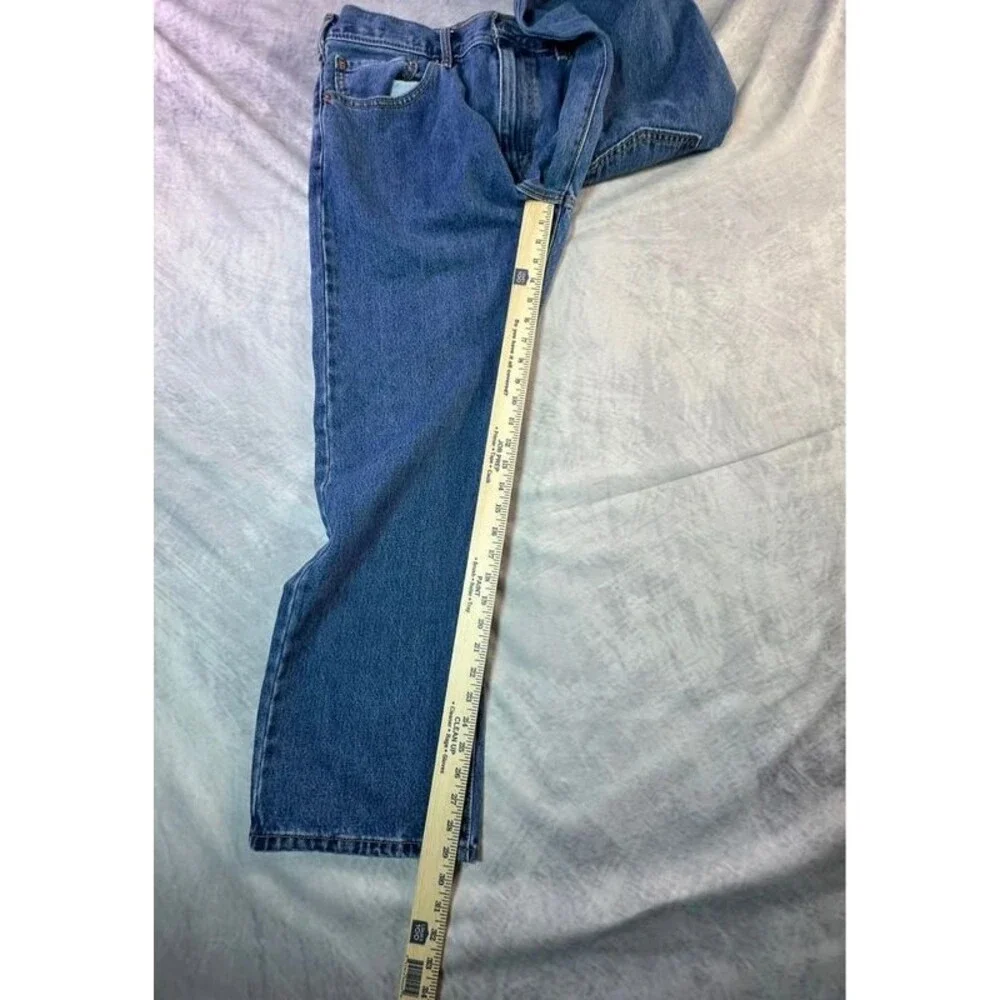 Levis Jeans Mens 36x30 Blue 517 Bootcut Western Ranch Rodeo Cowboy Denim Pants